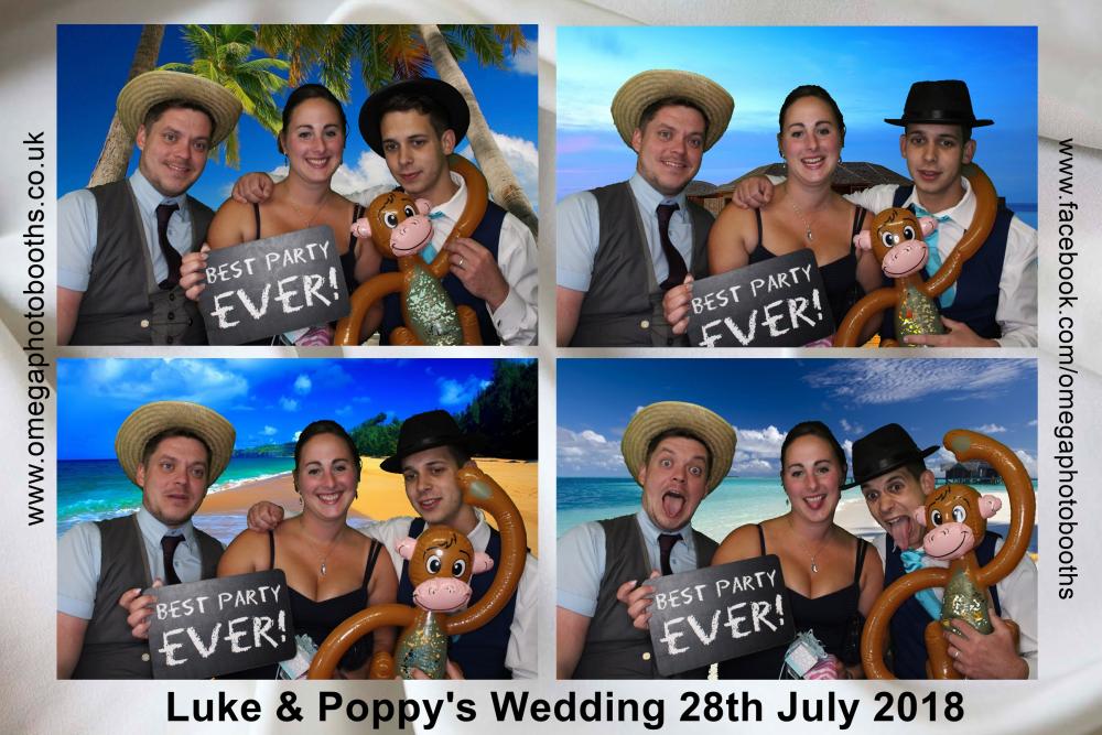 Luke & Poppy's Wedding | View more photos from the event at gallery.omegaphotobooths.co.uk/u/Omega-Photobooths/Luke-Poppys-Wedding
